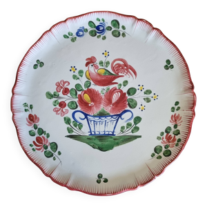 Grand plat à tarte ancien