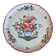 Antique pie dish in St Clément faience with a basket hen motif.