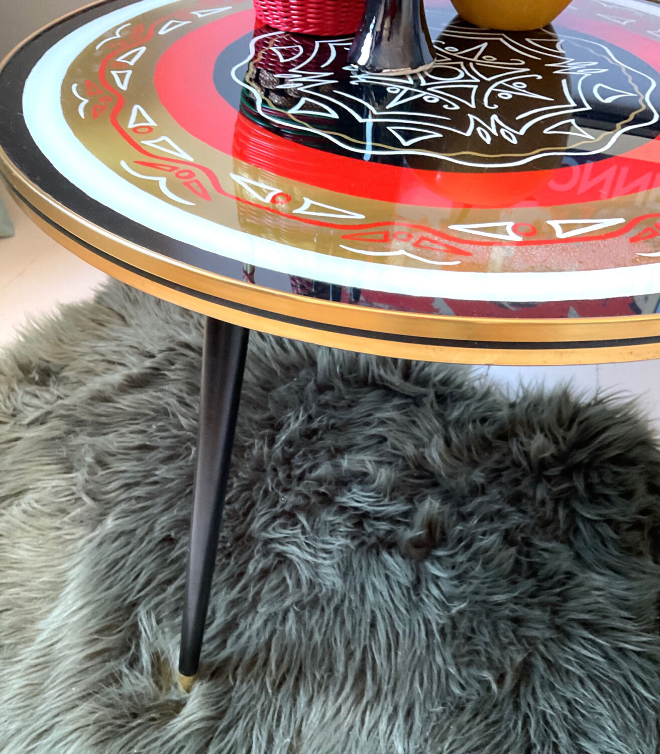 Coffee table, vintage side table