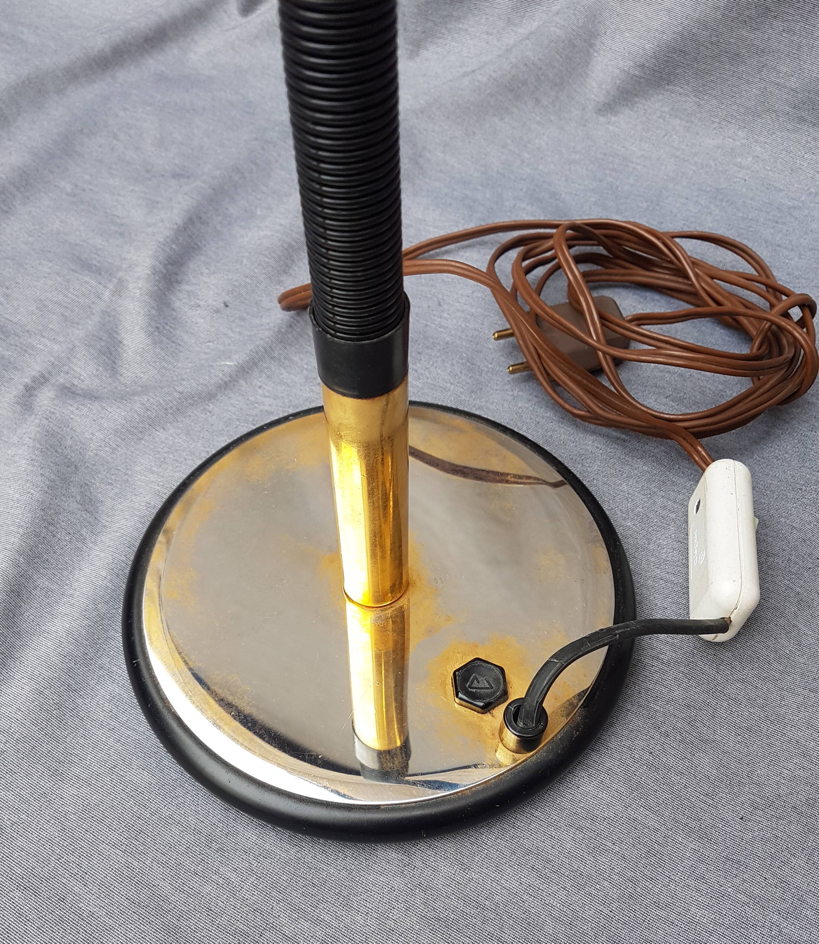 Vintage lamp from aluminor