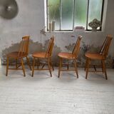 4 Scandinavian chairs Sweden Stolfabrik