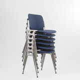 Set of six DSC 106 chairs by Giancarlo Piretti For Castelli