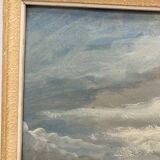Oil on cardboard "The Opal Coast"