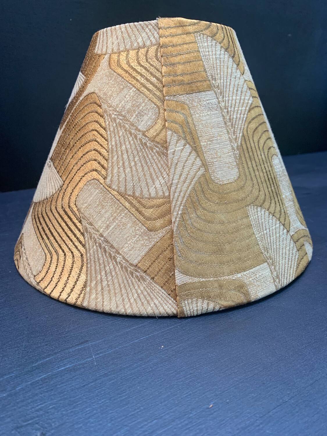 Art Deco style conical lampshade