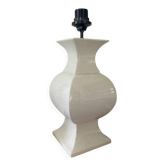 Vintage crackled ceramic table lamp