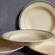Four plates l'Amandinoise de Saint-Amand ancient
