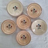 Vintage Luneville K&G plates