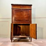 Lady's Secretary In Mahogany Louis XVI XVIII Eme Century