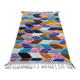 Colorful Moroccan wool rug 250cm x 150cm