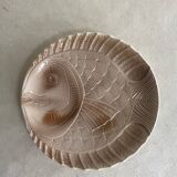 Set of 6 ceramic fish plates – Sarreguemines