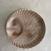 Set of 6 fish plates in ceramic – Sarreguemines