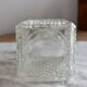 Vintage pressed glass whisky carafe
