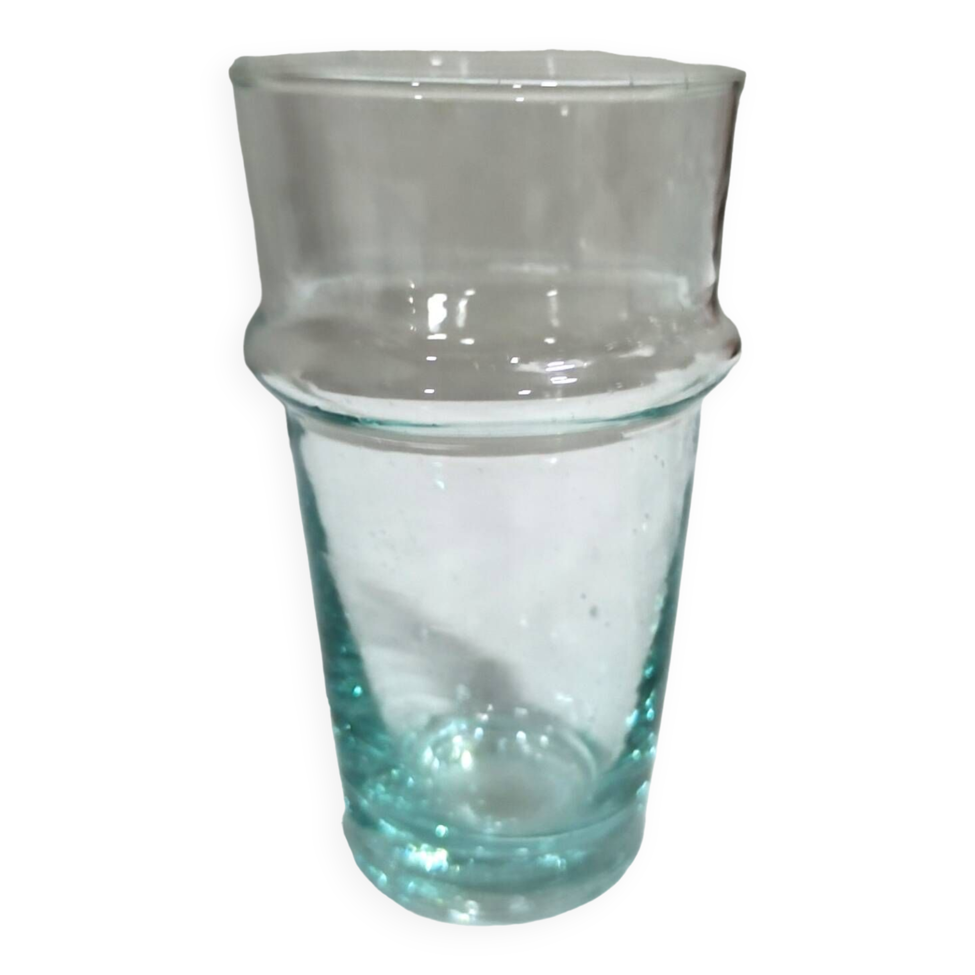 Set of 6 Beldi glasses in recycled glass 31cl/13cm H