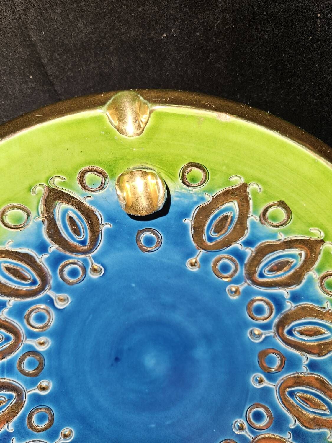 Vintage Bitossi ashtray 1950-1960  
A decorative piece of good size, t