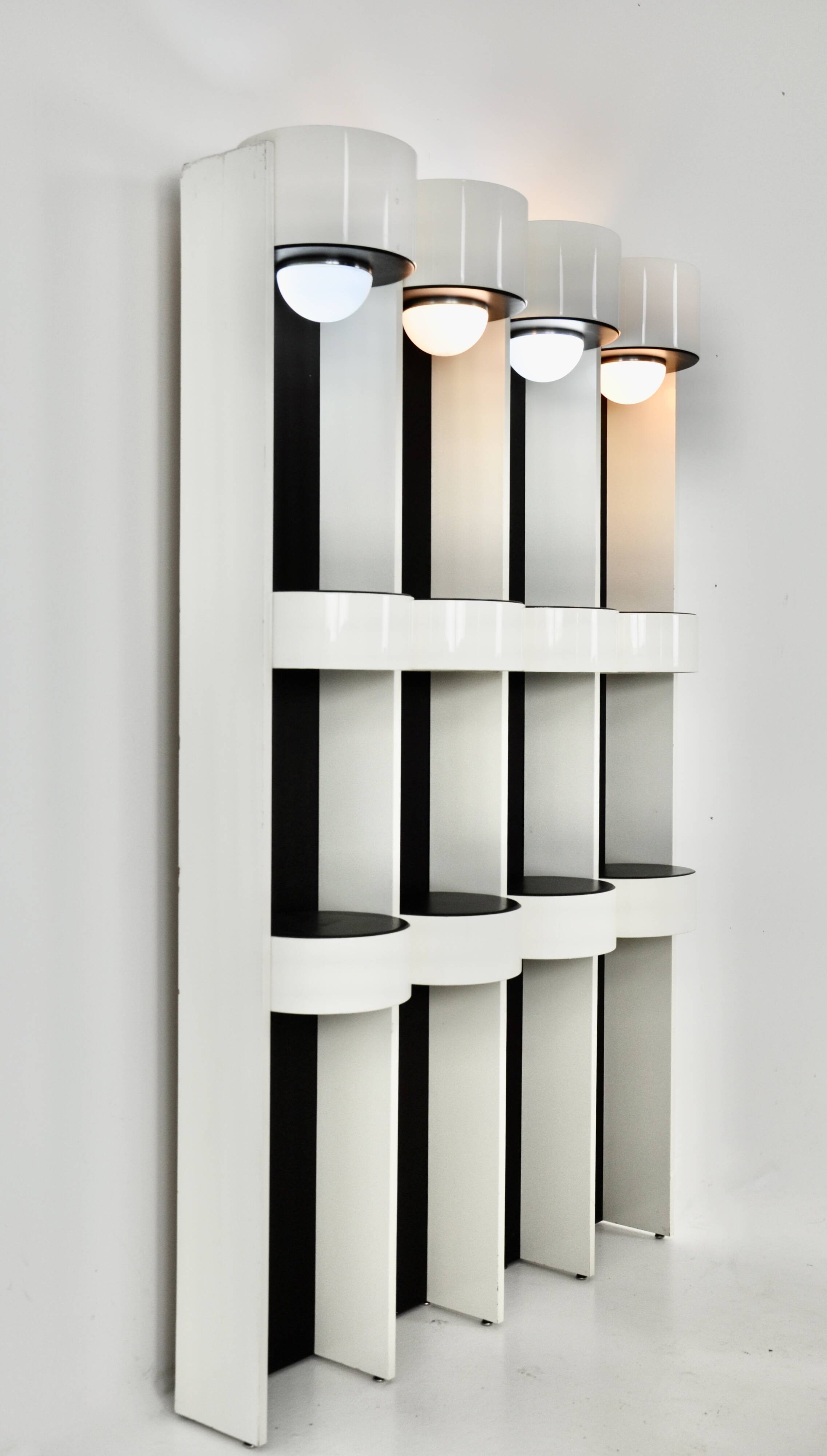 Joe Colombo style bar set, 1960s