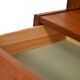 Small Scandinavian teak bookcase, 1960s