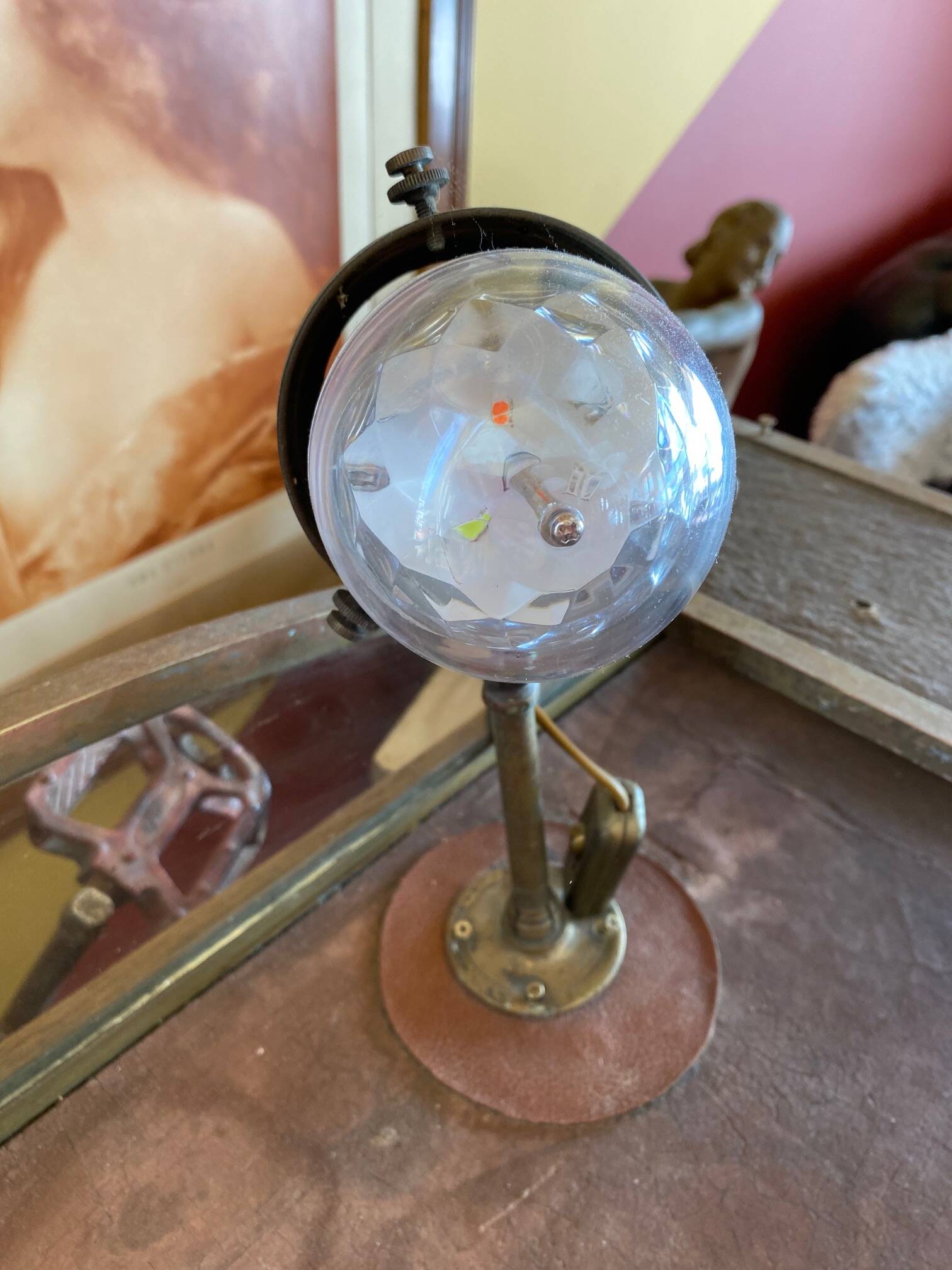 Old french bank table early 20th century trade furniture table
