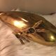 Ibis in brass 34cm vintage
