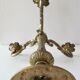 Chandelier 3 branches en bronze