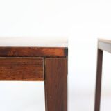 Rosewood bedside tables