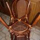 Paire de chaises rotin bambou vintage