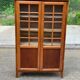 Vitrine parisienne en bois des années 50