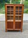 1950s wooden Parisian display cabinet