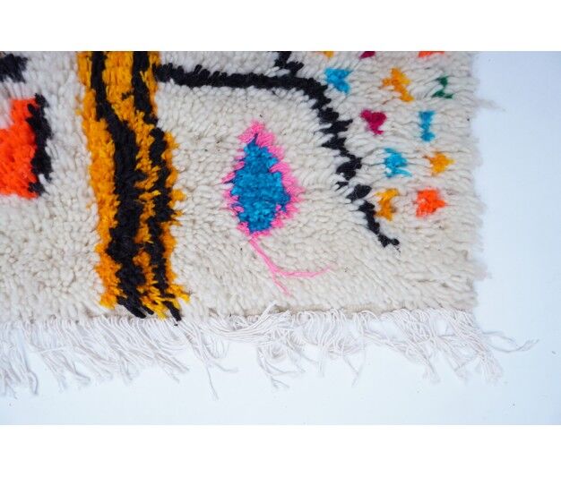 Colorful Berber carpet 250x138cm