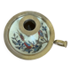 Vintage enamelled brass candlestick