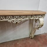 Art Deco wrought iron console