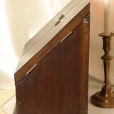 Antique table cabinet in solid mahogany XXth