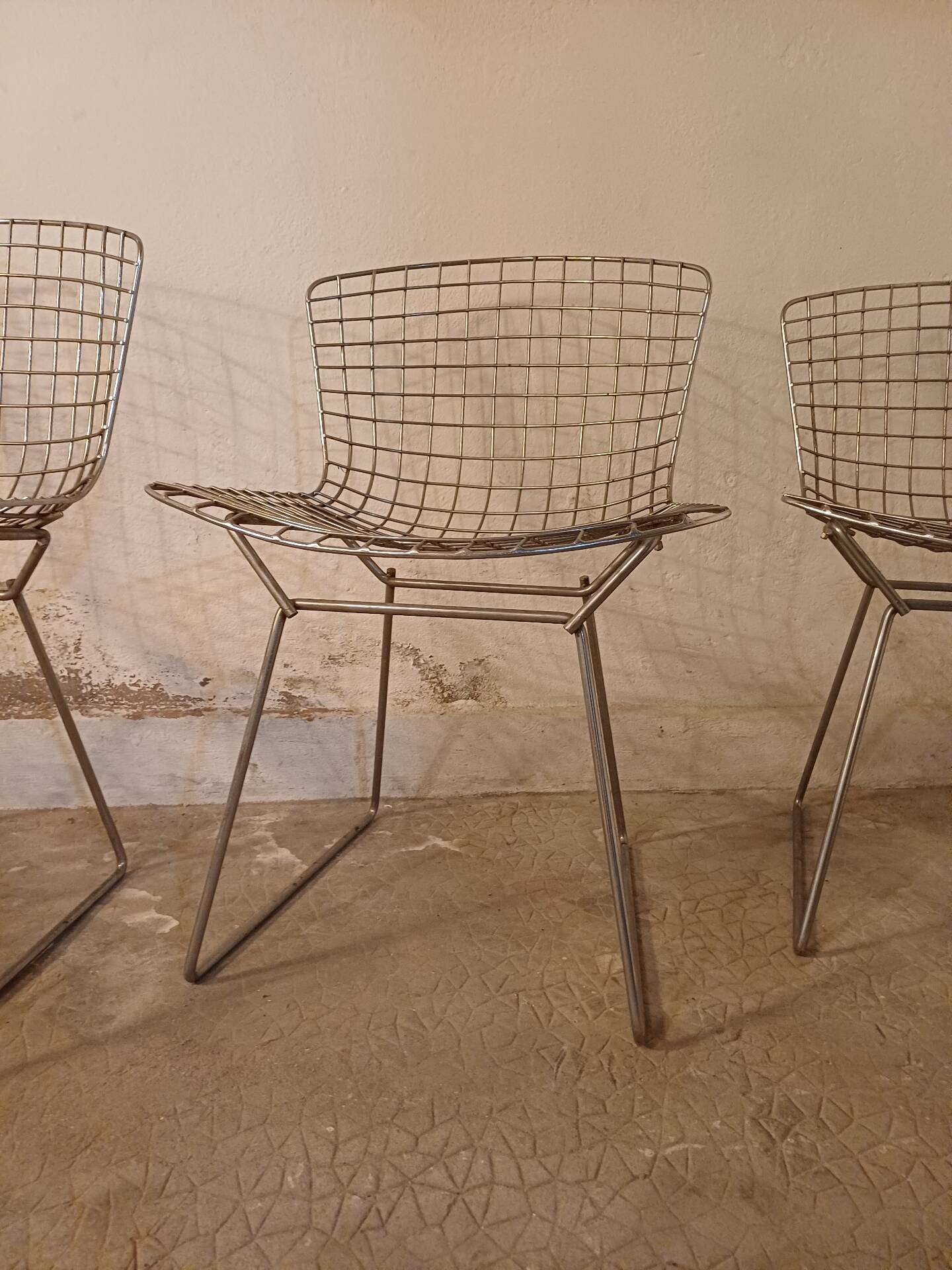 Série de 4 chaises Harry Bertoia