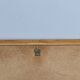 Danish Pine and Ceramic Tile Wall Mirror, 1960s