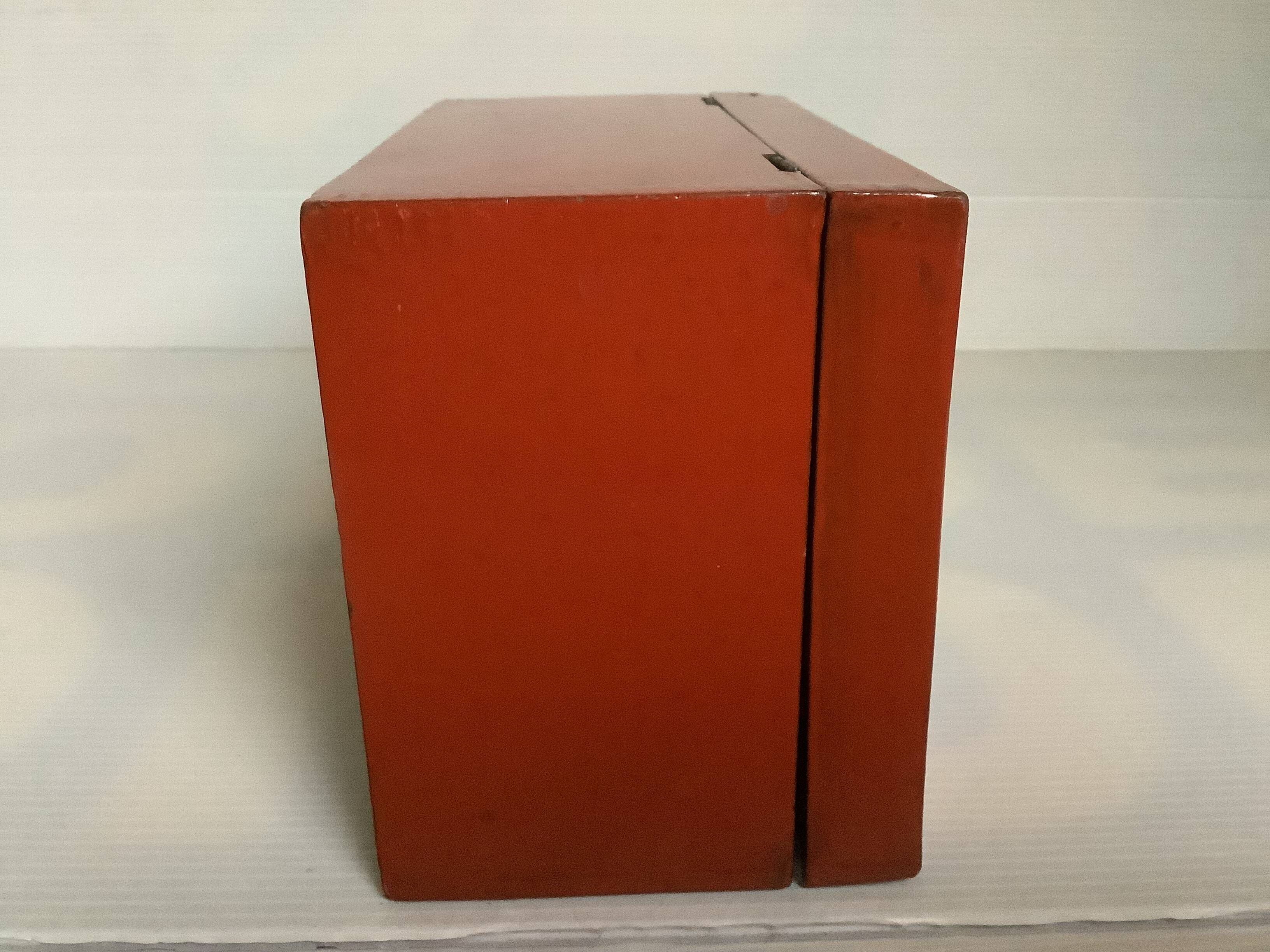 Chaffanjon Indochinese lacquered wooden box