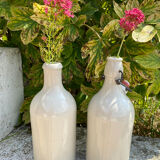 Four stoneware bottles