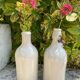 Four stoneware bottles