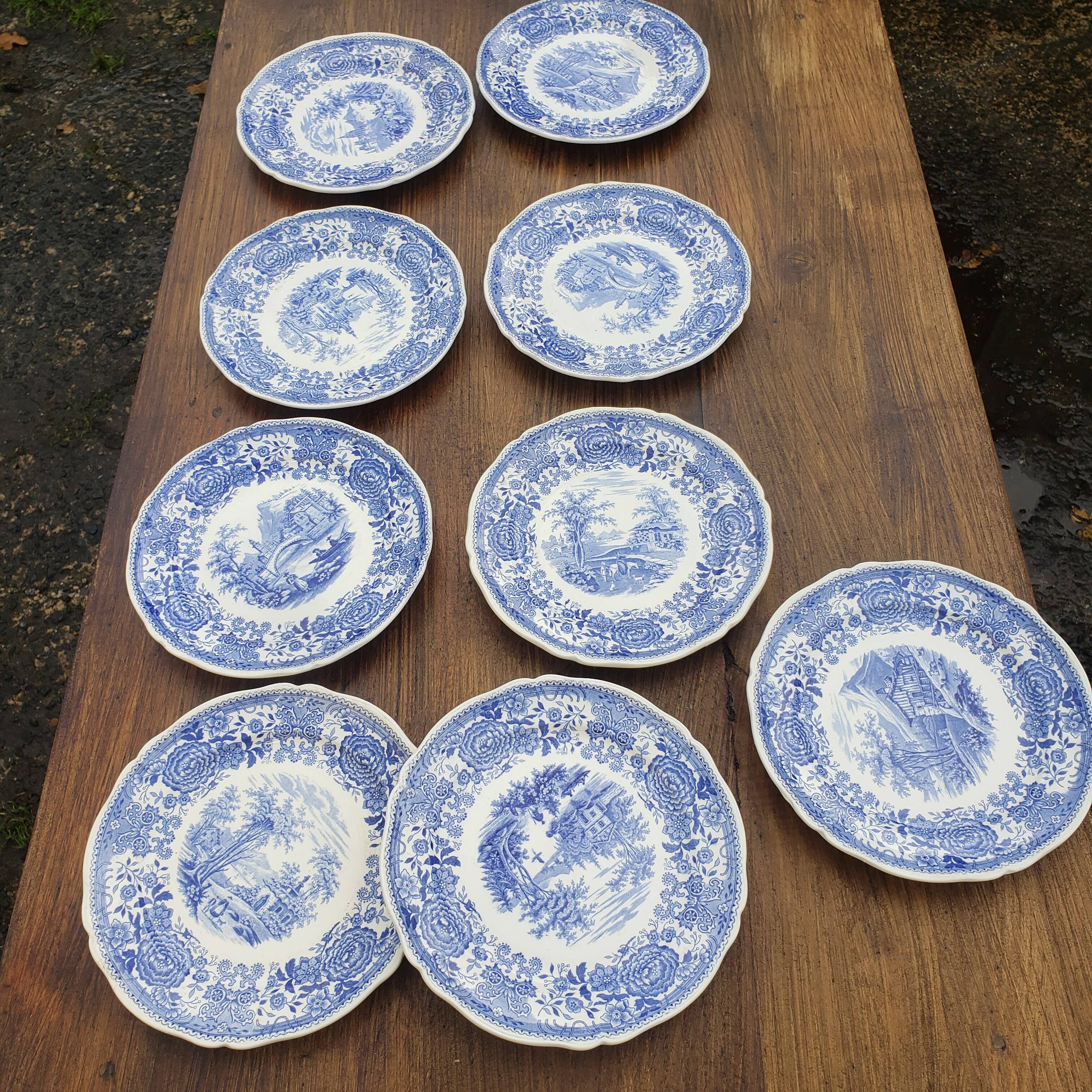 24 assiettes a dessert villeroy et boch