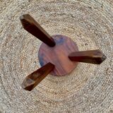 Brutalist tripod stool