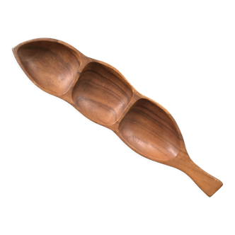 Exotic wooden servant