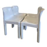 Lot of 4 chairs 4875 by Carlo Bartoli for Kartell - Italy 1972