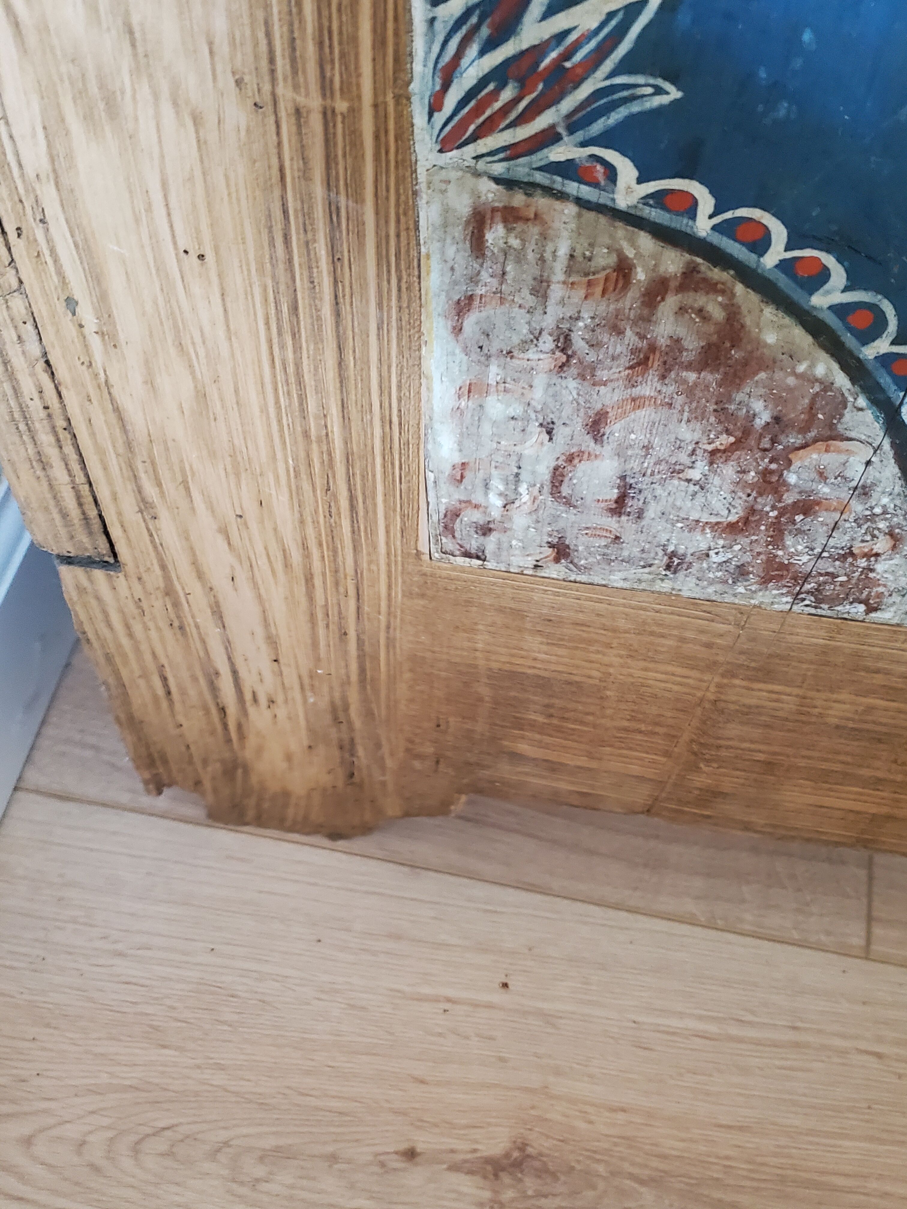 19th century Alsatian wedding chest