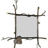Mirror with inclusion of Agathe - Vincent Liblin