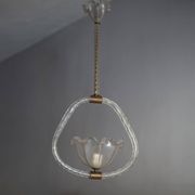 Murano glass pendant by Barovier & Toso, 1940s