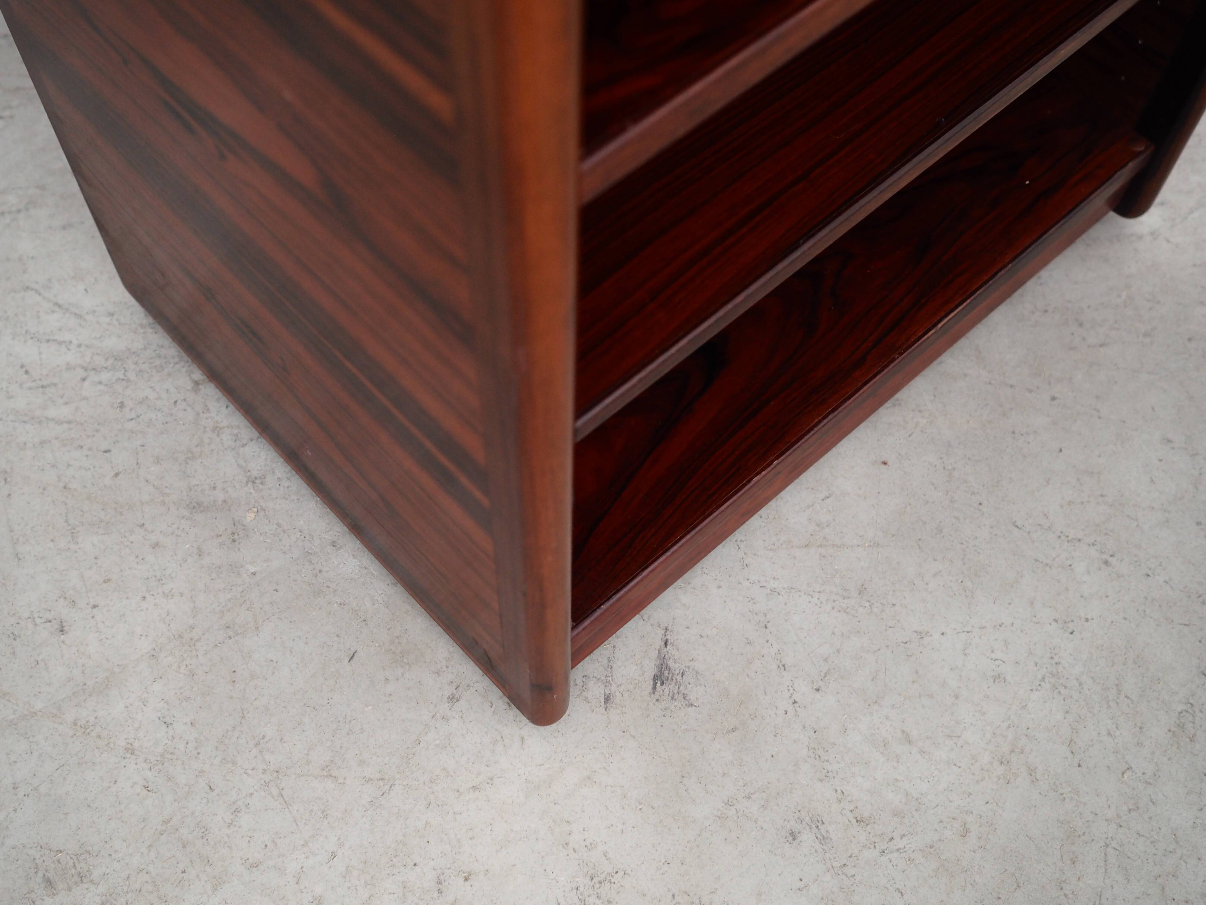 Rosewood bookcase, Danish design, 1970s, production: Denmark