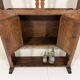 Antique rustic wall unit plate cabinet 1900