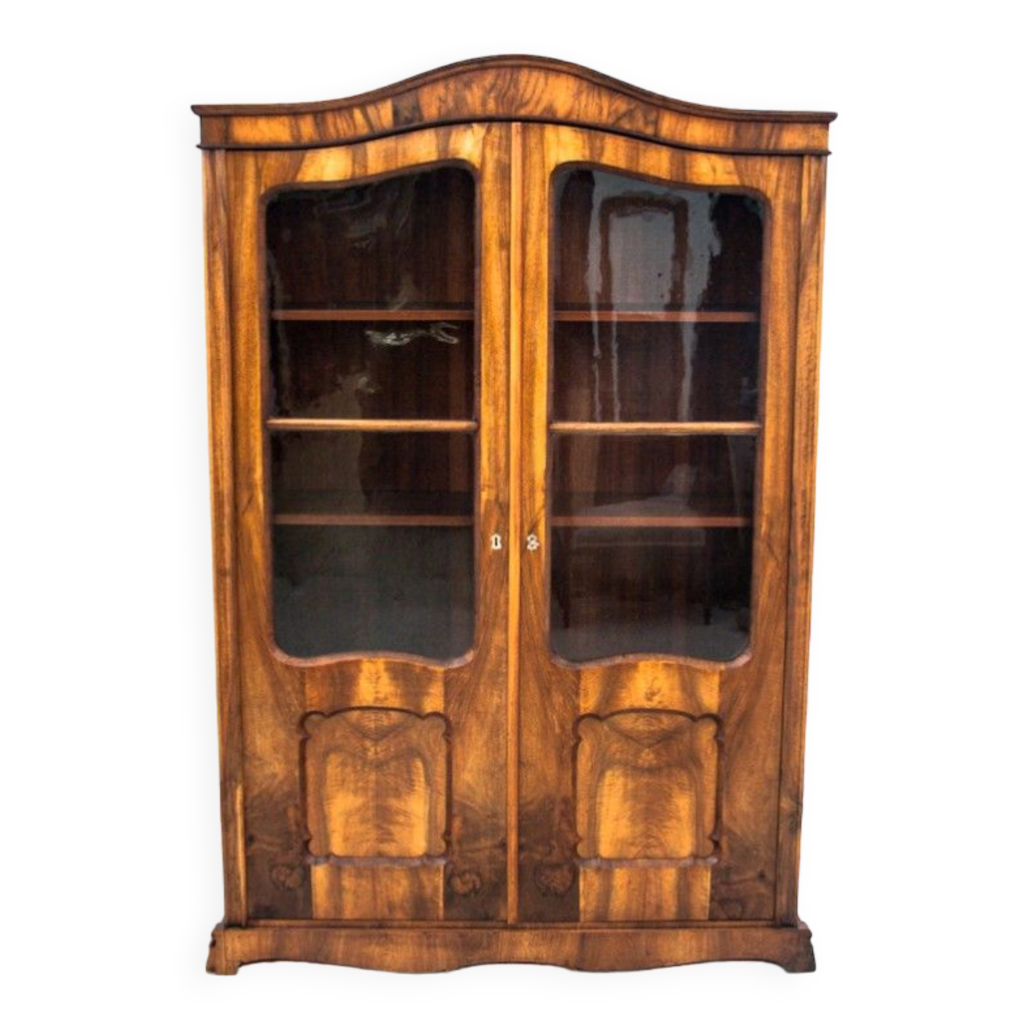 Antique bookcase, Northern Europe, around 1890
