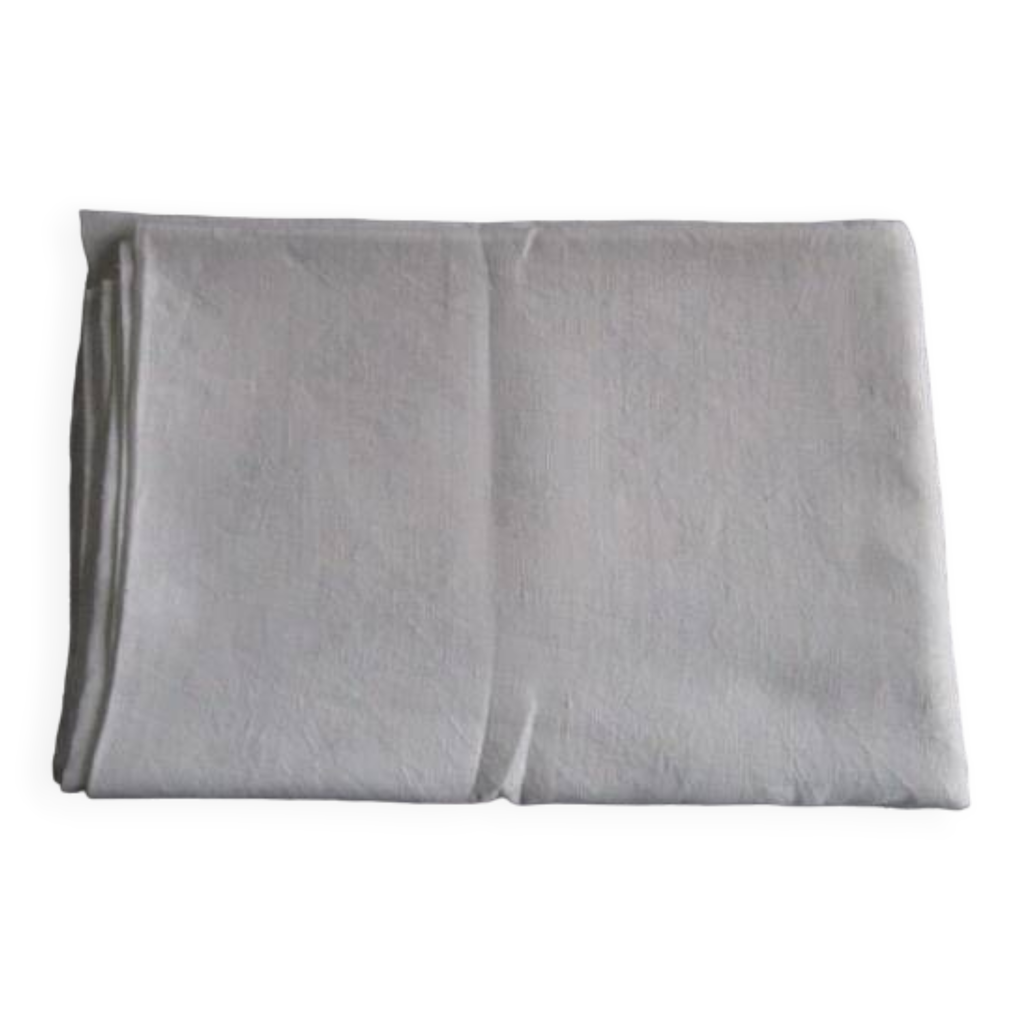 Old monogram damask tablecloth 220x170cm