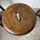 Oak bistro stools 1950