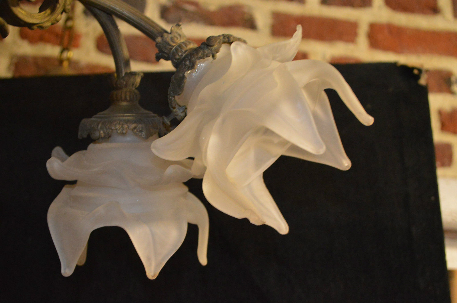 Louis XVI style bronze chandelier