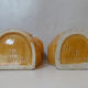 pair of vases in faience Saint Clement slurry art deco